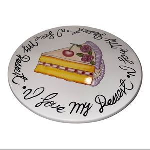 Milson & Louis Hand Painted Cake Riser